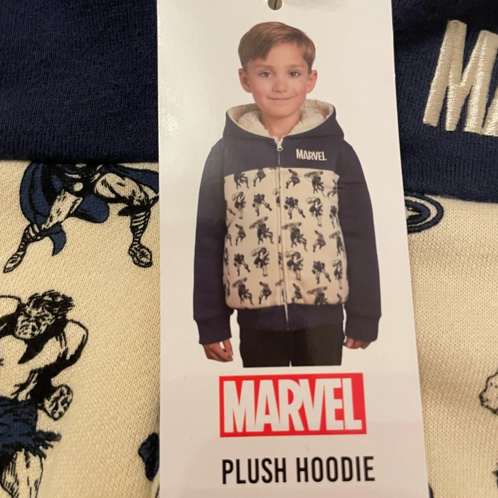 Marvel Plush Hoodie - Picture 2 of 5